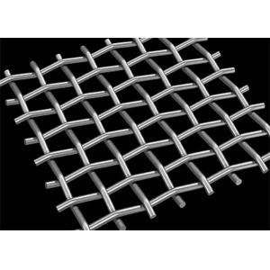 China Crusher Woven Crimped Vibrating Screen Wire Mesh For Mining supplier