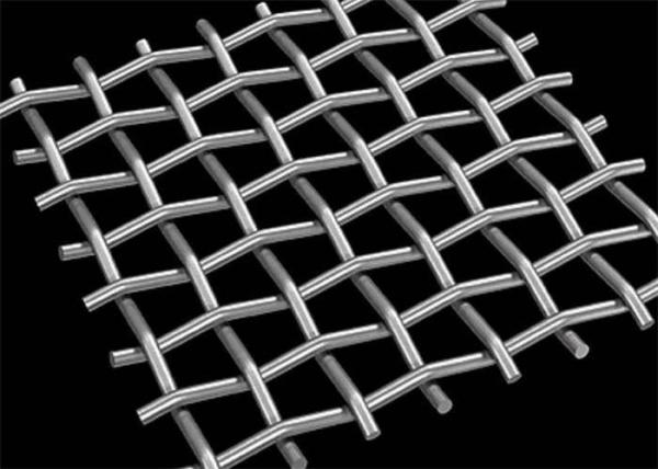 Crusher Woven Crimped Vibrating Screen Wire Mesh For Mining