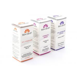 Printed Cosmetic Packaging Box 10cm Hight  Vitamin Hyaluronic Acid