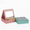 Colorful Small Rigid Magnetic Gift Box , Decorative Gift Boxes With Mirror