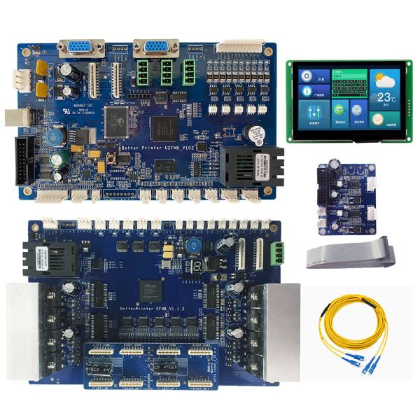 Better Printer Board Kit For Inkjet I3200 Double Head Main Board Eco Solvent Printer Dtf T Shirt Printing Machine