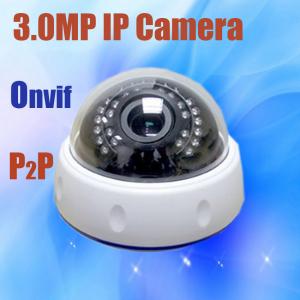 3.0MP Mega Pixels Dome IP CCTV Camera Indoor Infrared Onvif P2P Web Surveillance camera