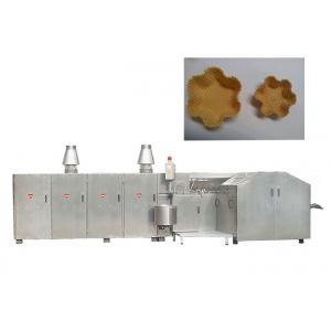 China Stainless Steel Waffle Cone Production Line With 5 - 6 Gas Consumption / Hour Energy - Efficient supplier