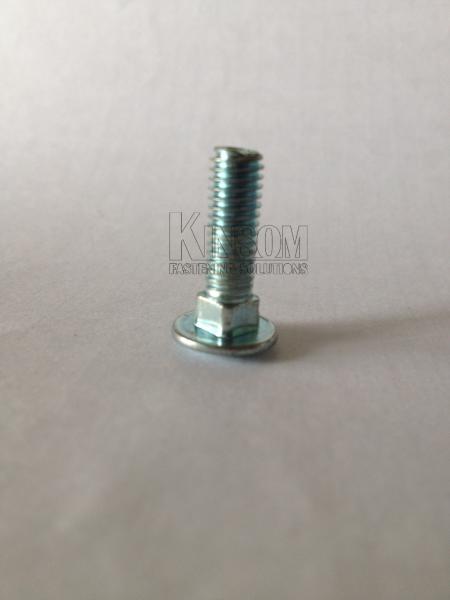 5/16"-18 x 3-1/2" Zinc Finish ASTM A307 Grade 8 Round Head special Carriage bolt