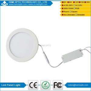 China LED Recessed Lighting, Ultrathin Round LED panel Lights, 9W 700-900LM 5000k Factory Price, LED Driver Include supplier