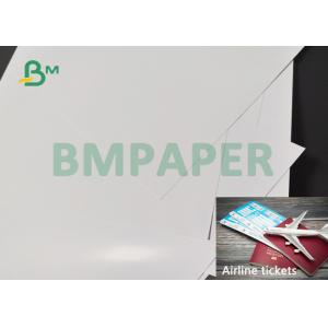 210gsm 220gsm Thermal  Cardboard Paper For Plane Ticket Two Side Coated