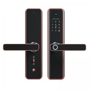 Anti Corrosion Smart Camera Door Lock Password Biometric Smart Camera Lock