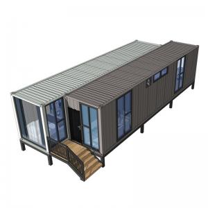 China 2 Beadrooms 40FT Prefab Modular Shipping Container House Office supplier