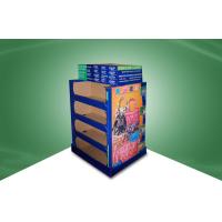 China Four Shelf Double - face - show cardboard floor display stands for Lady Bag on sale