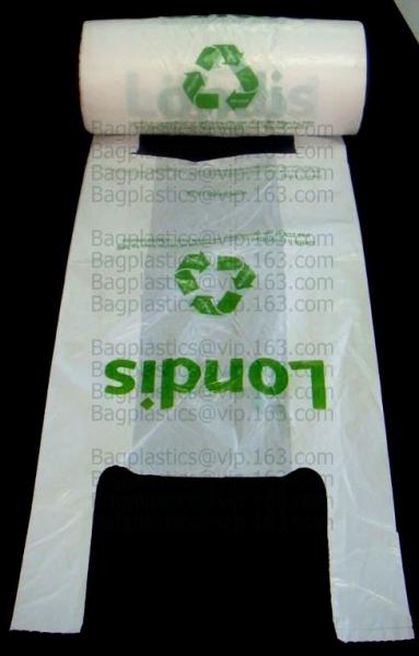 Lawn, Leaf and Garden Waste Bags,Clear Recycling Bags,Biodegradable Tall Garbage