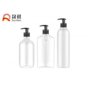 China 24mm 28mm Refillable PET Shower Dispenser Bottle Lotion Cream Pump wholesale