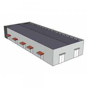 China Industrial JIS Steel Prefabricated Building Structure Vibration Prevent supplier