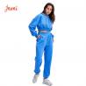 Cotton 85% Cropped Loose Fit Cotton Set Womens Casual Suits Athletic Yoga Sets