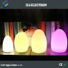 China Illuminated Mini Egg Shaped LED Lights 16 Colors Changing With Remote Control wholesale