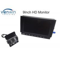 China 9 Inch HD rear view camera monitor with 3CH 1080P / 720P / Analog Cameras on sale