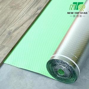 China Green Cross Linked Polyethylene Foam Roll Soundproof Vapor Barrier Underlay supplier