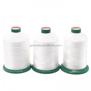 China Raw Pattern 210d/3 White Leather Sewing Thread in 240 Colors for Bag Sewing Machine supplier