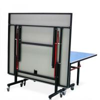 China 1.5 Lbs 4 Wheels Outdoor Table Tennis Table With 4 Inches Wheel Diameter on sale