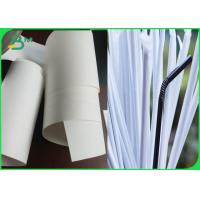 Straw Wrapping 24 - 35GSM Eco - friendly Food grade White Kraft paper