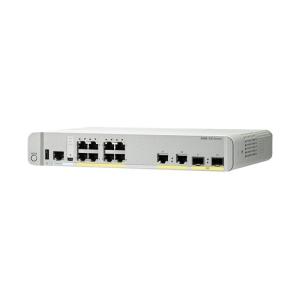 China Cisco 3560 Serie 8 Puerto de datos IP Base Gigabit Ethernet Interruptor administrado WS-C3560CX-8TC-S supplier