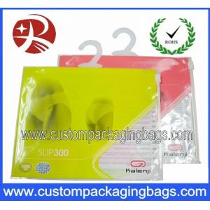 China Top Ziplock Plastic Hanger Bags For Packing Underwear From Factory wholesale