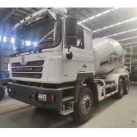 China F3000 Concrete Transport Truck 8x4 375hp Shacman Mixer EuroV White on sale