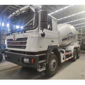 F3000 Concrete Transport Truck 8x4 375hp Shacman Mixer EuroV White