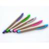 Eco-friendly logo pen promotional advertising Stationery recyclable paper pen