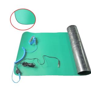 China El 1.2mx10m verde 2m m ESD Mat For Workbench Table de goma antiestático supplier
