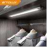 China 12 Lights Under Cupboard Illumination Panel Simple 3MM Tape Mounting for Easy Setup wholesale