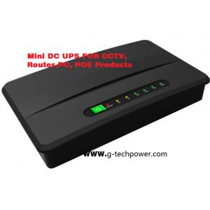 Mini DC G Tech UPS 15W 30W 60W Lithium Li - ion Battery For CCTV Router VOIP POE