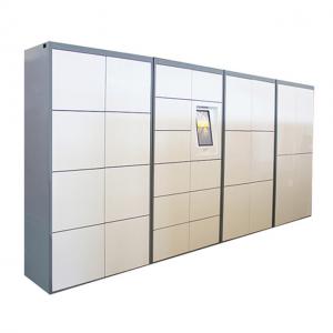 PIN Code Access Steel Delivery Parcel Locker With Electronic Locks Remote Control