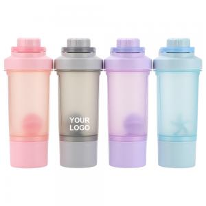 16 Oz Vacuum Mug 500ml Portable Sport Gym Drink Blender Protien Plastic Shake Protein Shaker Cup