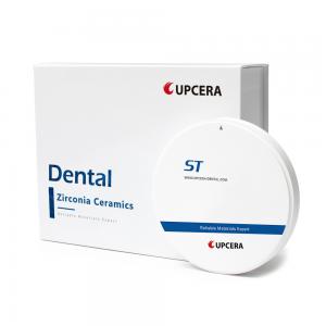 China ST White Dental Zirconia Blank 16 Shades Upcera System Compatible supplier