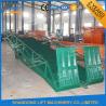 Adjustable Warehouse Container Loading Ramps , Electric Container Yard Ramp