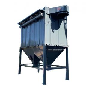 800 kg Bag Dust Collector on Top of Large Silo in Cement Plant