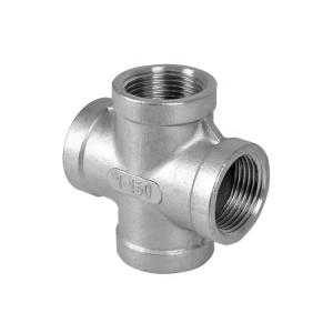 Threaded Connection Cross-connection Pipe Fitting in Carton Box Package