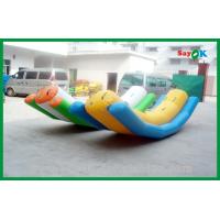 China Big Funny Inflatable Water Toys Inflatable Iceberg Water Toy Seesaw Rocker Inflatable Pool Toy For Fun on sale