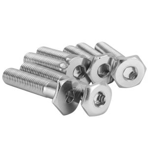 China Stainless Steel Hexagon Socket Head Cap Screws with Slotted Locking and Common Bolt Connection in Custom Dimensions wholesale