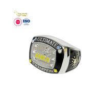 China Metal Basketball Sports Championship Rings Custom Nickel Soft Enamel Jewelry on sale