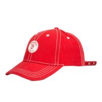 China Fashionable Customize Red Metal shoes buckle patch Logo baseball sports Hats Caps on sale