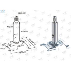 China Cable Side Exit Lock Cable Grippers / Light Hanging System For Grid Ceiling supplier