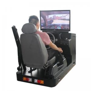 Single Screen Racing Game Full Driving Simulator , Vehicle Driving Simulator