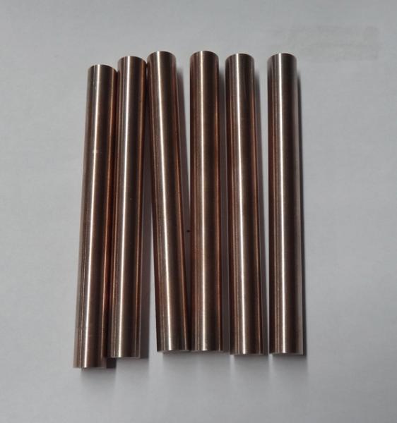 Tungsten Copper / Copper Tungsten Alloy CuW75 Edm Electrode Material