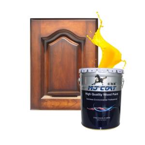 SGS Indoor Wood Paint NC Wood Finish Transparent Top Coat For Furniture