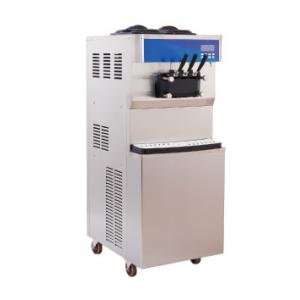 China Dual System Soft Ice Cream Making Machine Air Pump 2+1 Mixed Flavor supplier