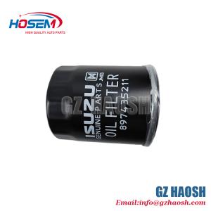 China イスズウ オートパーツ オイルフィルター C8974352110,OEM 代替品 イスズウ オイルフィルター要素に適しています wholesale