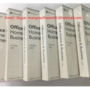 China Full Language Ms Office 2019 Home And Business Activation Online Product Key HB For Windows / MAC supplier