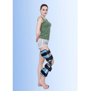 China Orthopedic Leg Braces Orthotic Devices Knee Extension Brace Hinged Black supplier