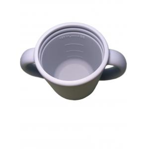 Leak Proof Silicone Baby Cup With Handle Antifall 120ml
